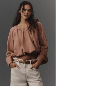 Anthropologie Pink Sweatshirt